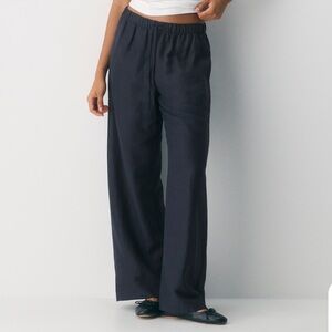 Aritzia cruise linen lodge pant